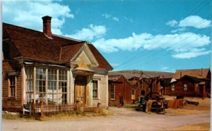 CAIN RESIDENCE Ghost Town BODIE, California CA - Postcard - Picture 1 of 2
