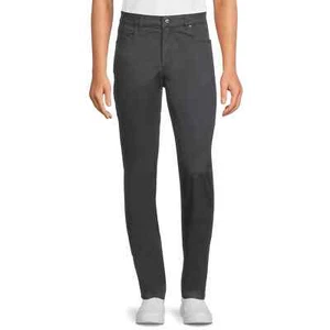 George Men’s Premium 5 Pocket Garment Washed Pants Charcoal Sky 44x30#ROYL - Picture 1 of 2