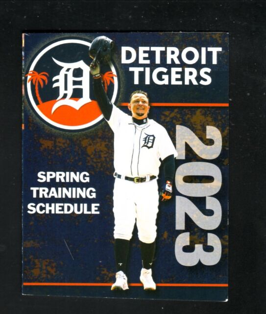 Detroit Tigers Vintage Schedules for sale