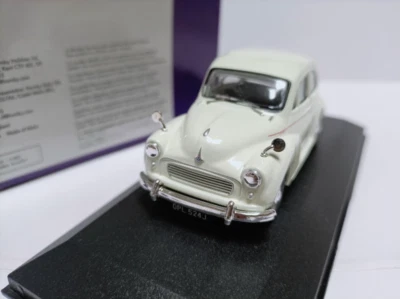Corgi 1/43 scale Morris Minor 1000 1966 Diecast Resin Car model white - Image 1 of 4
