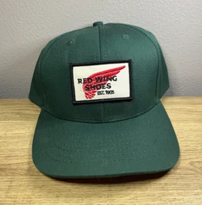 Zapatos vintage - Red Wing Est. 1905 - Gorra gorra verde Snapback - Nueva - Imagen 1 de 7