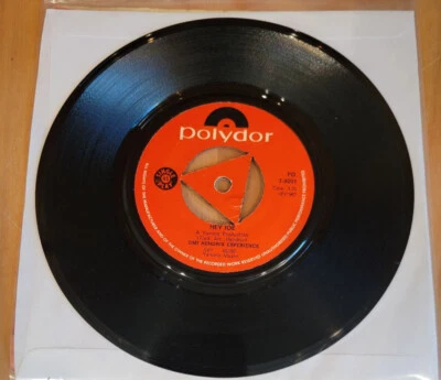 Jimi Hendrix   "Hey Joe" b/w  "Stone Free"   South Africa  Polydor  Records 1967 - Image 1 of 4