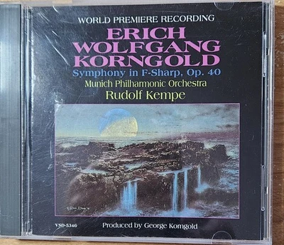Korngold: Symphony in F-Sharp (Varese Sarabande VSD-5346) Rudolf Kempe Foto 1 de 2