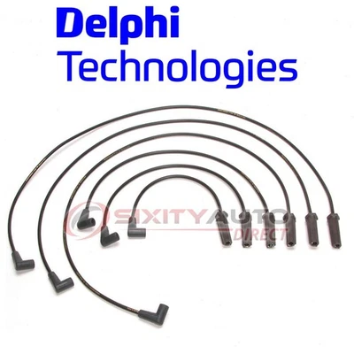 Delphi Spark Plug Wire Set for 1999-2004 Buick Regal 3.8L V6 Ignition Plugs dx - Изображение 1 из 4
