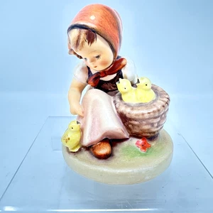 Hummel Goebel figurine Germany #57 ONLY CHICK GIRL   TMK 2 - Picture 1 of 14