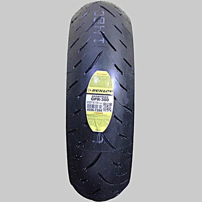 180/55-17 Dunlop Sportmax GPR-300 Motorcycle Tire 180/55zr17 - Image 1 of 4