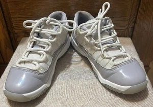 Nike Air Jordan 11 Retro Low BP Cement Grey Size 1.5 Kids Unisex Sneakers - Picture 1 of 14