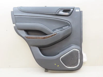 2015-2020 CHEVROLET TAHOE REAR LEFT DRIVER SIDE INTERIOR DOOR PANEL OEM - Image 1 of 4