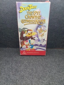 DUCKTALES - The Lost crown of genghis khan Walt Disney's Classics VHS Tape - Picture 1 of 5