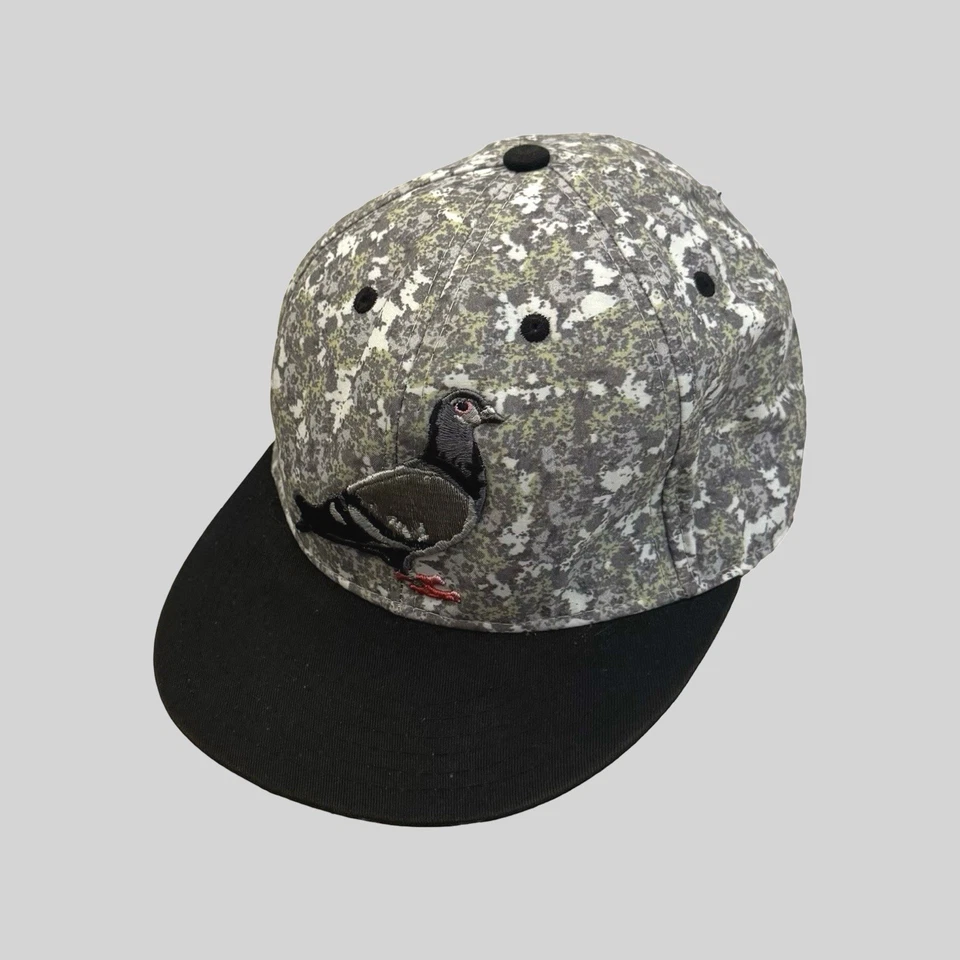 Gorra Staple Pigeon Digi Camuflada Snapback Ajustable Ala Negra Bordada Logo Raro Foto 1 de 4