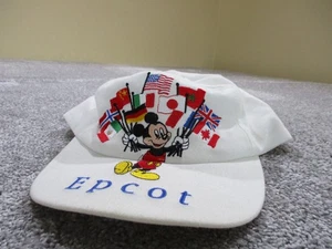 Vintage Disney Epcot Hat Cap Sports 70s Sports - Picture 1 of 5