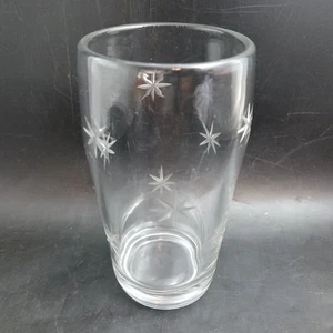 Cut Glass MCM Vintage Atomic Starburst Juice Tumbler Replacement Glass - Picture 1 of 5