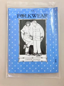 Folkwear Pattern #145 – Chinese Pajamas – NEW & UNCUT - Picture 1 of 2