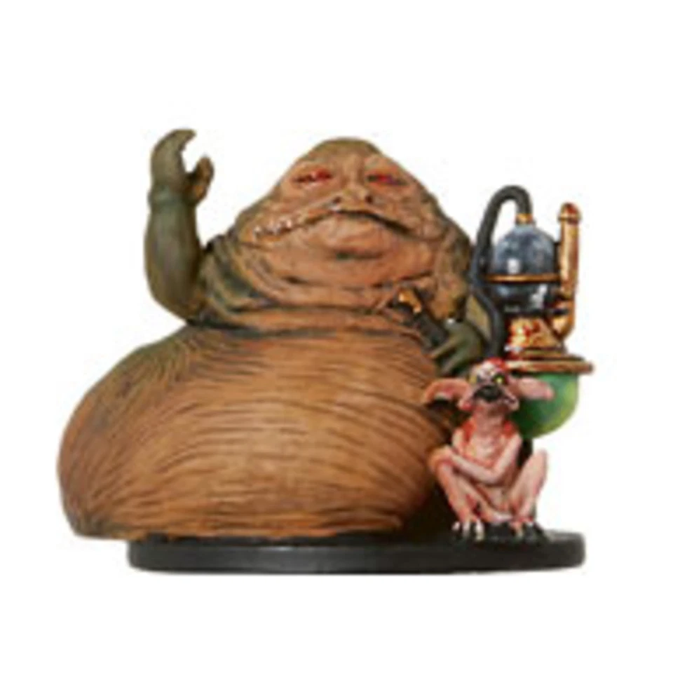WOTC Star Wars Minis Rebel Storm Jabba the Hutt (VR) QUASE PERFEITO - Imagem 1 de 1