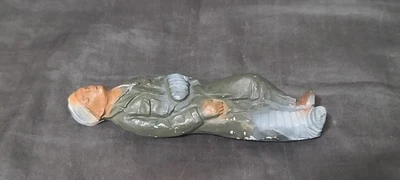 JH MILLER TIZA HERIDO JUGUETE SOLDADO DE COLECCIÓN 1950 EJÉRCITO DE EE. UU. HALLAZGO PATRIMONIAL Foto 1 de 4