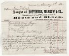 1870 Bottimore Marrow & Co Boots & Shoes Atlantic Block Main Street Norfolk Va