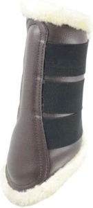 Botas de cepillado HyImpact Combi de cuero grandes - Imagen 1 de 3