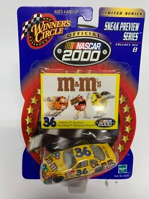 Ken Schrader  #36 M&Ms 2000 1/64 scale diecast Hasbro Winner"s Circle NASCAR - Image 1 of 4