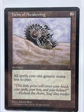 Helm of Awakening - Visions - NM - MTG Magic The Gathering