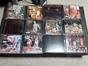 17 cannibal corpse cds very good condition see 2 pics - Picture 1 of 2