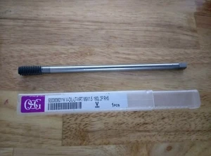 OSG M9x1.5 roll form tap with oil hole - long reach 160mm QTY:1pc - Picture 1 of 10