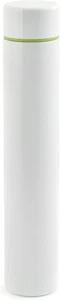 Kikkerland Slim Bottle, White, 8 oz, White - Picture 1 of 2