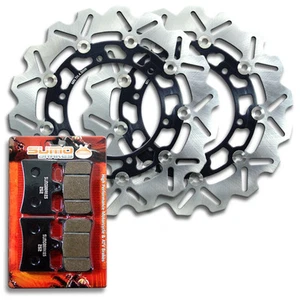 Yamaha Rotor de disco de freno delantero + pastillas XJR 1300 [2001-2016] (comprobar compatibilidad) - Imagen 1 de 5