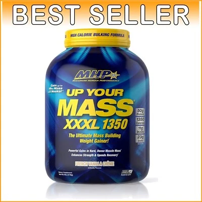 MHP UP YOUR MASS XXXL 1350 - Ganador de peso alto en proteínas para un rápido crecimiento muscular Foto 1 de 2