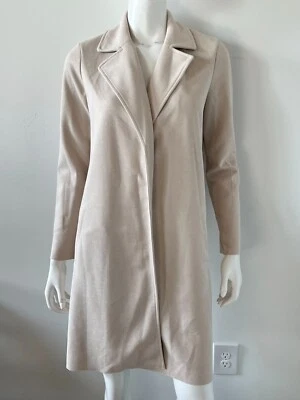 Abrigo Tahari Beige Midi Talla XS Chaqueta Foto 1 de 4
