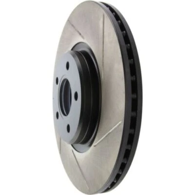 Stoptech 126.39038SL Sport Slotted Disc Brake Rotors For 2013-2019 Ford Escape - Image 1 of 3