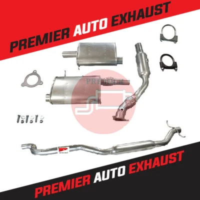 PARA: SISTEMA DE ESCAPE COMPLETO CHRYSLER PACIFICA 2004-06 3,5 L MÁXIMA CALIDAD + JUNTA Foto 1 de 4