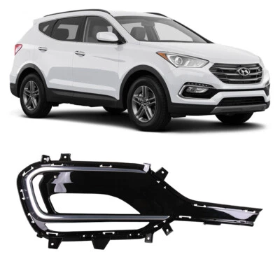 For 2017 2018 Hyundai Santa Fe Sport 2.0L Fog Light Bezel Garnish Passenger Side - Image 1 of 4