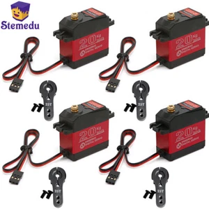 4Pcs 20KG DS3218MG Digital Servo 270° High Torque Full Metal Gear DSSERVO - Picture 1 of 6