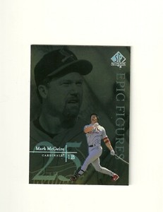 1999 SP Authentic Epic Figures #E23 Mark McGwire St. Louis Cardinals