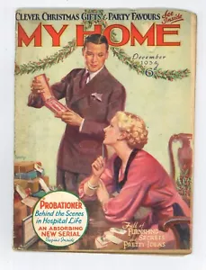 My Home Dec 1934 Vintage Women’s Magazine Knitting Patterns Sewing Cookery - Picture 1 of 1