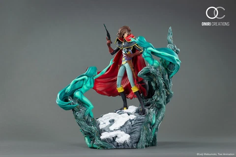 Oniri Creations Space Pirate Captain Harlock 1/6 Statue Figure 750pcs Worldwide Cover