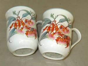 Australian Wildflowers 2 MUGS Eucalyptus torqusta PHILIPPA NIKULINSKY SS Trust - Picture 1 of 9