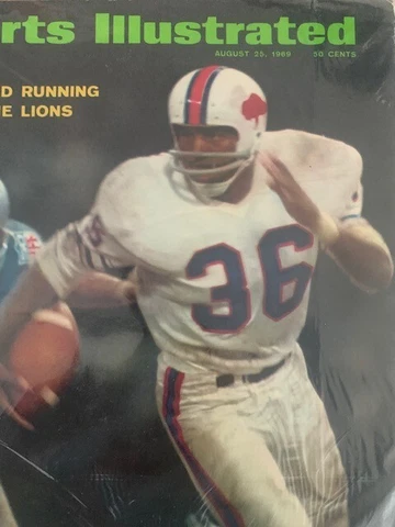 OJ Simpson ROOKIE YEAR  1969 Rare not wearing his #32 Jersey Cover
