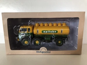 DEAGOSTINI 1:43 Camion d'epoca Trucks Cisterna Fiat 690 API APILUBE - Foto 1 di 3