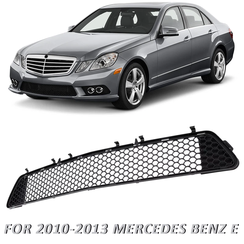 Parachoques delantero parrilla inferior negro para Mercedes Benz E350 2010-2013 2128851253 Foto 1 de 4