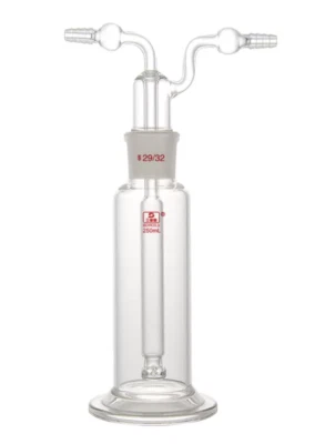lab glassware porous gas washing bottle  250ml 29/32 500ml 34/39 1L 2L Round sta - Image 1 of 2