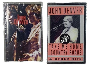 John Denver The Wildlife Concert Take Me Home Other Hits 2 Sealed Cassettes - Picture 1 of 7