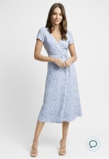 carmen wrap dress kookai