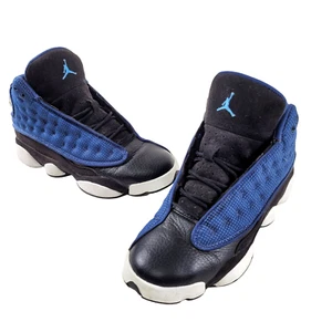 Nike Zapatos Juveniles 5Y/W6.5 Jordan 13 Retro "Azul Valiente" Tenis 884129-400 - Imagen 1 de 11
