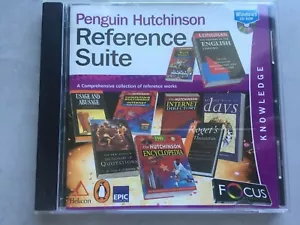 The Penguin Hutchinson Reference Suite Helicon (PC CD ROM-Audio windows 95 98) - Picture 1 of 5