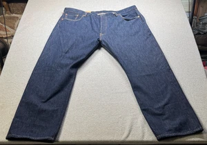Levi's 501 Mens Jeans Button Fly 44x30 Dark Wash NWT - Picture 1 of 10