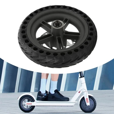 Electric Scooter Rear Wheel Assembly 8.5in Hub Tire 120mm Brake Di OU - Image 1 of 4