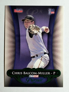 Chris Balcom-Miller 2010 TRISTAR Pursuit Green #133 - Imagen 1 de 2
