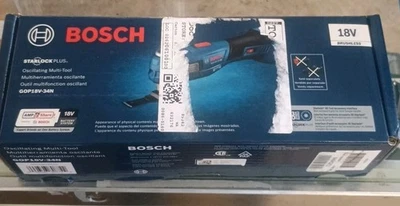 bosch oscillating multi tool 18v Gop18v-34n - Image 1 of 3