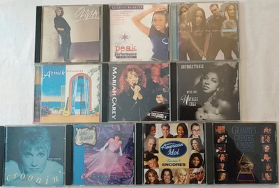 10 CD Music Newton-John Brandy Corrs Armik Carey Natalie Cole Murray Ronstadt Foto 1 de 4